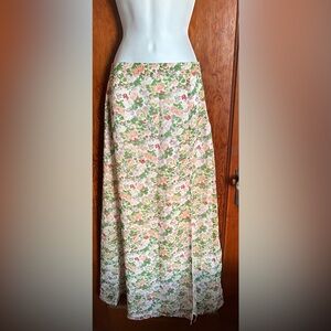 NWT Nasty Gal Maxi Skirt With Slit